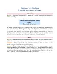 curso de entrevista e curriculo 