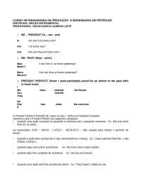 Apostila de Verbos em Ingles