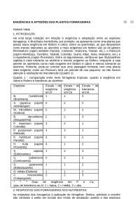 Apostila - exigências e aptidões das plantas forrageiras