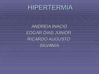 Hipertermia