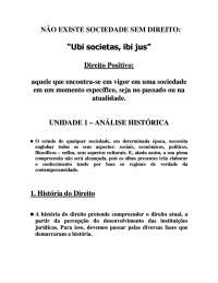 Historia do Direito Aulas