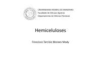 Hemiceluloses