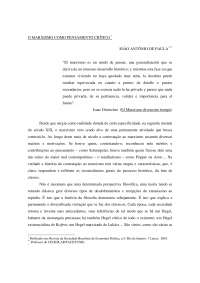 O marxismo como pensamento crítico