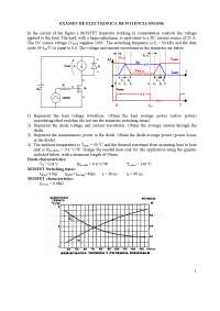 Examen Electronica de Potencia