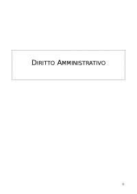 Diritto Amministrativo prof. Casetta: riassunto dell'esame