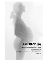 Sispre-natal Manual - Manual do Sisprenatal | Docsity