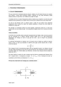 Termonidàmica. Processos termodinàmics.