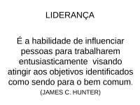 apostila liderança 2009