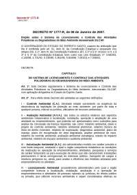 Regulamento de Licenças Ambientais: Tipos, Procedimentos e Exigências