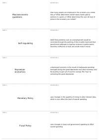 Exam 1 chp 6-9 | ECON 2006 - Principles of Economics - Docsity