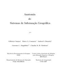 Sistema de Informações Geográficas (SIG)