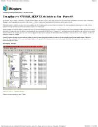 Visual FoxPro - Um aplicativo VFP-SQL SERVER do início ao fim - Parte ...