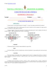 Introdução à Eletrônica - elt 9 o transistor bipolar
