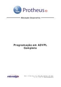 ADVPL Completo
