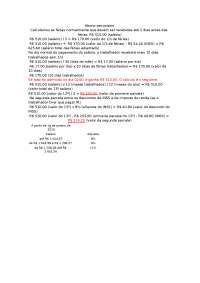 Calculo do 13º Salário: Abono Pecuniário