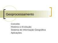 Geoprocessamento