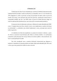 Epidemiologia - Alma-Ata
