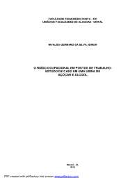 O ruído ocupacional em postos de trabalho:
