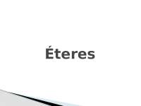 Éteres