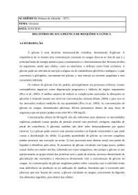 Relatorio glicemia
