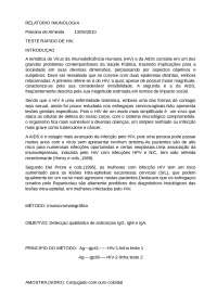 Teste rapido de hiv