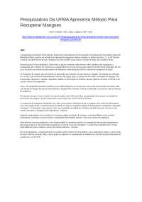 Texto - método para recuperar mangues