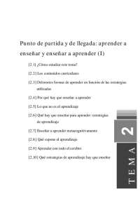 Diferentes formas de aprender en función de las estratgías utilizadas