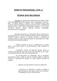 Direito processual civil II