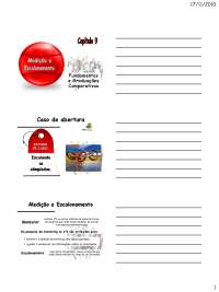 Pesquisa de Marketing - Cap. 9, 10 e 11