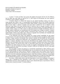 O nome da rosa - resumo