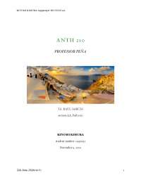 Ethnocide, Anthropogenesis, Logocentric and Dichotomy | ANTH 210