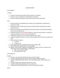 Lab Exam Review for Introduction to Oceanography | MNS 307