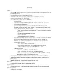 Lecture Notes on Culture - Social Problem | SOC 101