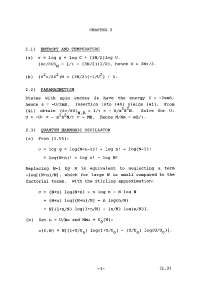 Book - Thermal Physics Chapter 2 Solution Manual | PHYS 3704