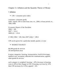 Inflation and the Quantity Theory of Money - Principles of Economics ...