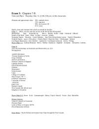 Study Guide Terminology - Development West Civilization | HIST 241