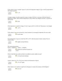 Preparatory Chemistry - Solved Quiz 1 | CHEM 101 - Docsity