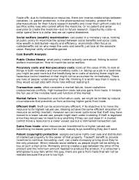 Trade off Notes on Introduction to Political Economy | POL S 270