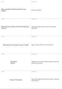 Final Exam, part 1 | HIST 100 - Western Civilization, Pre-Modern (GT-HI1)