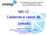 apresentaçao NR-13