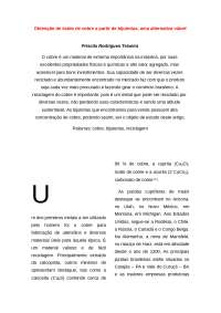 Artigo cobre