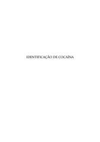 Identificação de Cocaína
