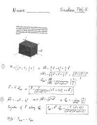 2 Solved Questions for Old Quiz 11 - Statics | E M 306