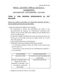 Cristianisme i cultura