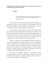 Violência e Desejo Mímético: Análise de René Girard