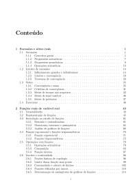 Manual de Analise Matematica I para 2010-2011