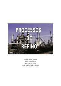 Introdução ao refino do petróleo - externo