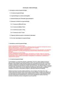 introdução geomorfologia