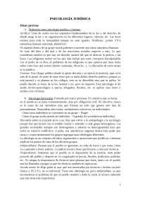 Psicología jurídica