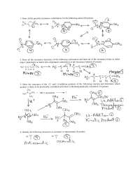 Exam 1 with Solution for Organic Chemistry II | CHEM 241 - Docsity